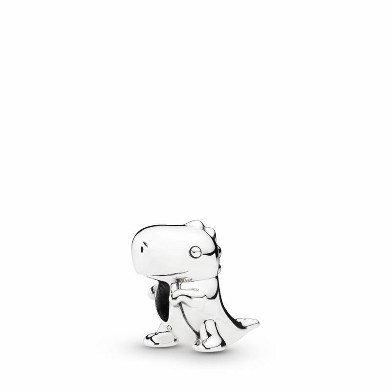 Pandora Dino The Dinosaur Charm - Sterling Silver - Canada | EJ5609XA